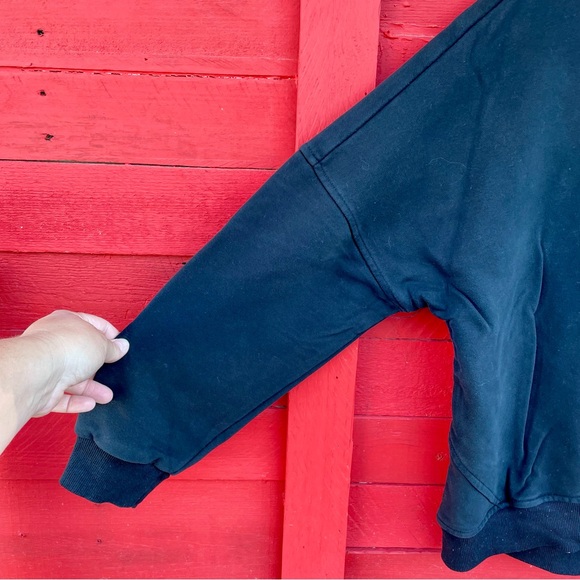 Merokeety heavyweight oversized pullover sweatshirt - Picture 2 of 9